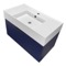 Blue Bathroom Vanity, Floating, 32